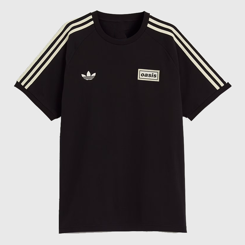 Adidas x Oasis Tour 3-Stripes T-Shirt - Danezon