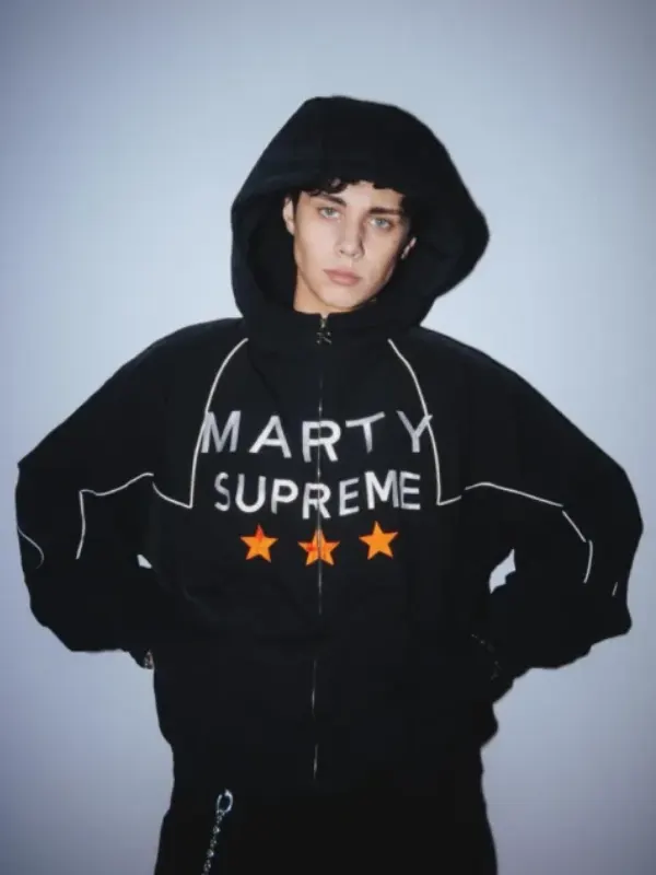 Landon Barker Marty Supreme Jacket Black - Danezon