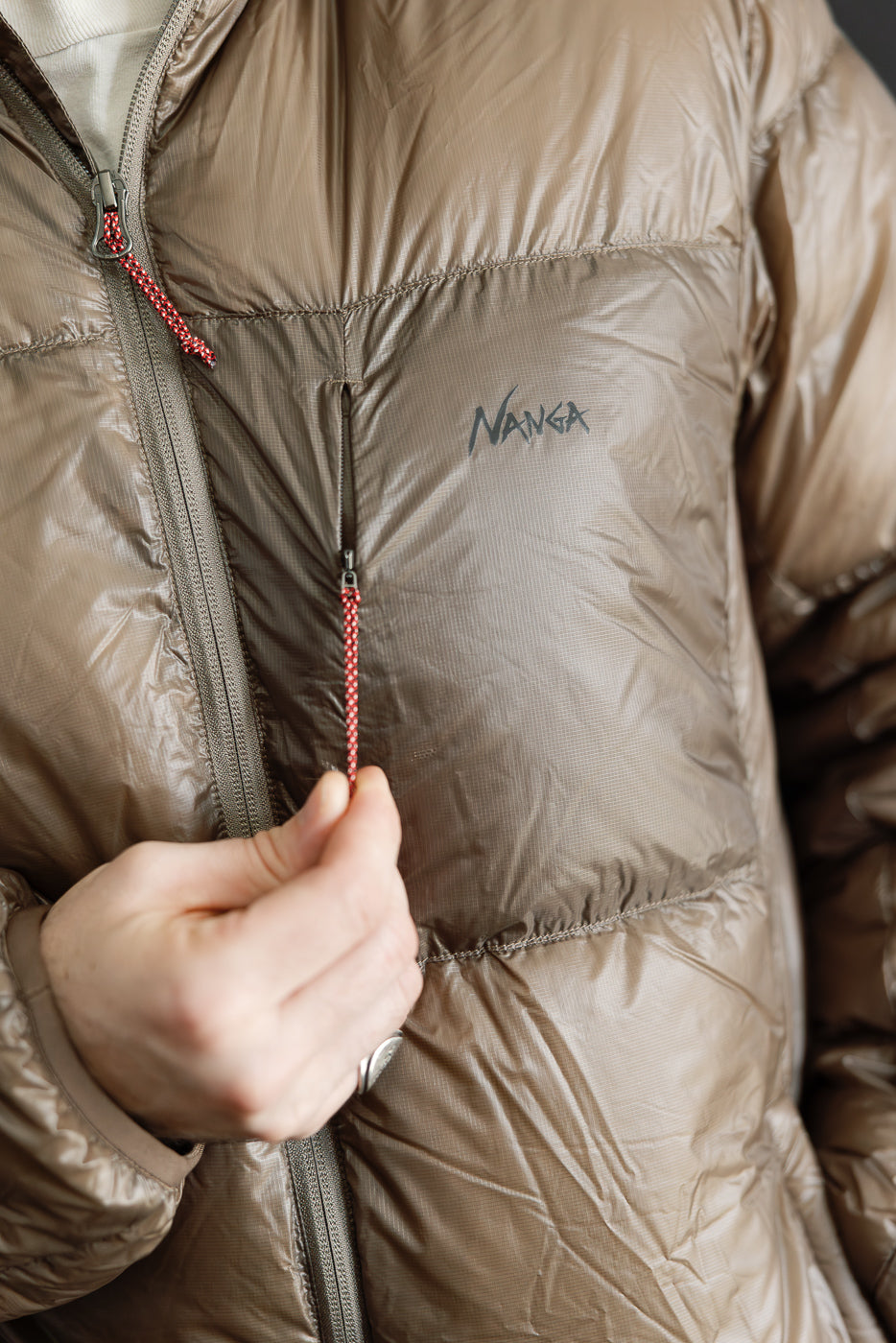 Mountain Lodge Down Jacket - Mocha | Dant