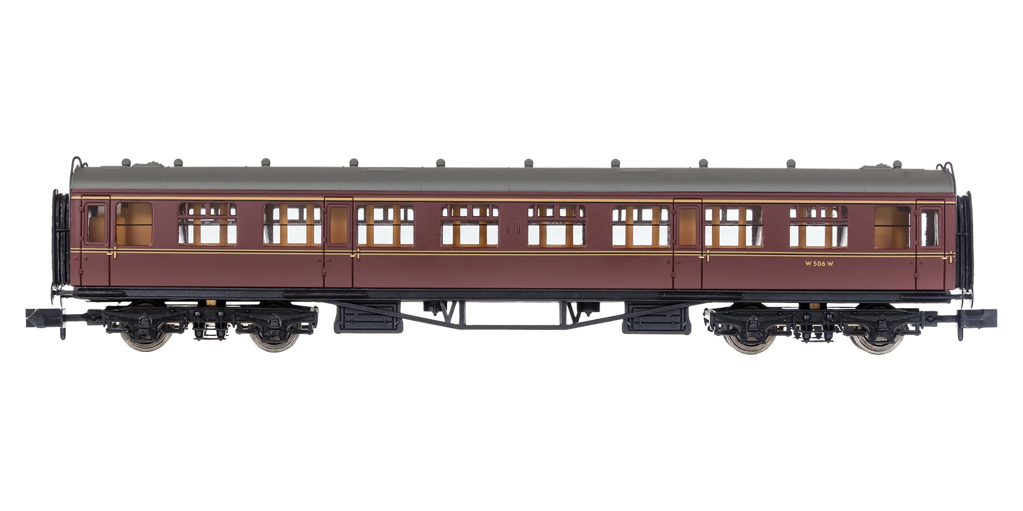 2P-011-012 N Gauge Gresley LNER Teak 3rd Class 61626– Dapol