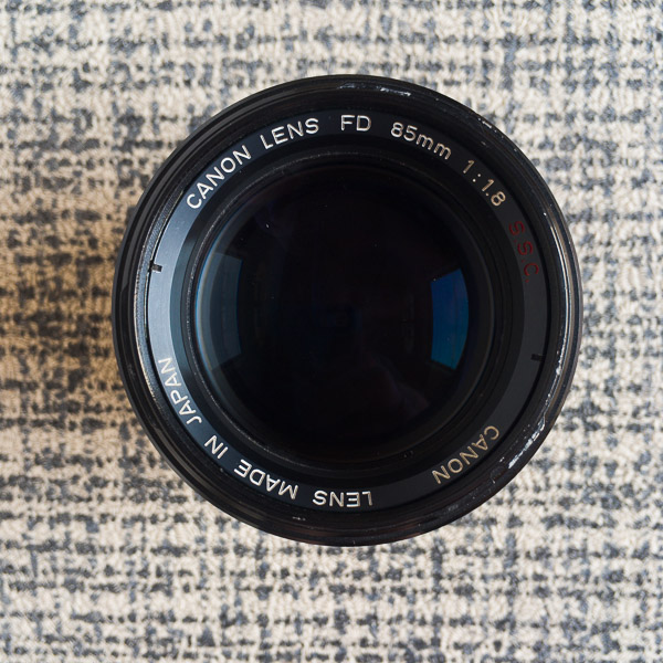 Canon FD 85mm F1.8 SSC - Darkroom Malta