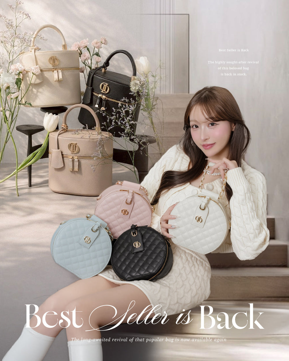 ホルターネックオフショルツイードトップス – Darich (ダーリッチ)