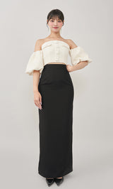 ホルターネックオフショルツイードトップス – Darich (ダーリッチ)