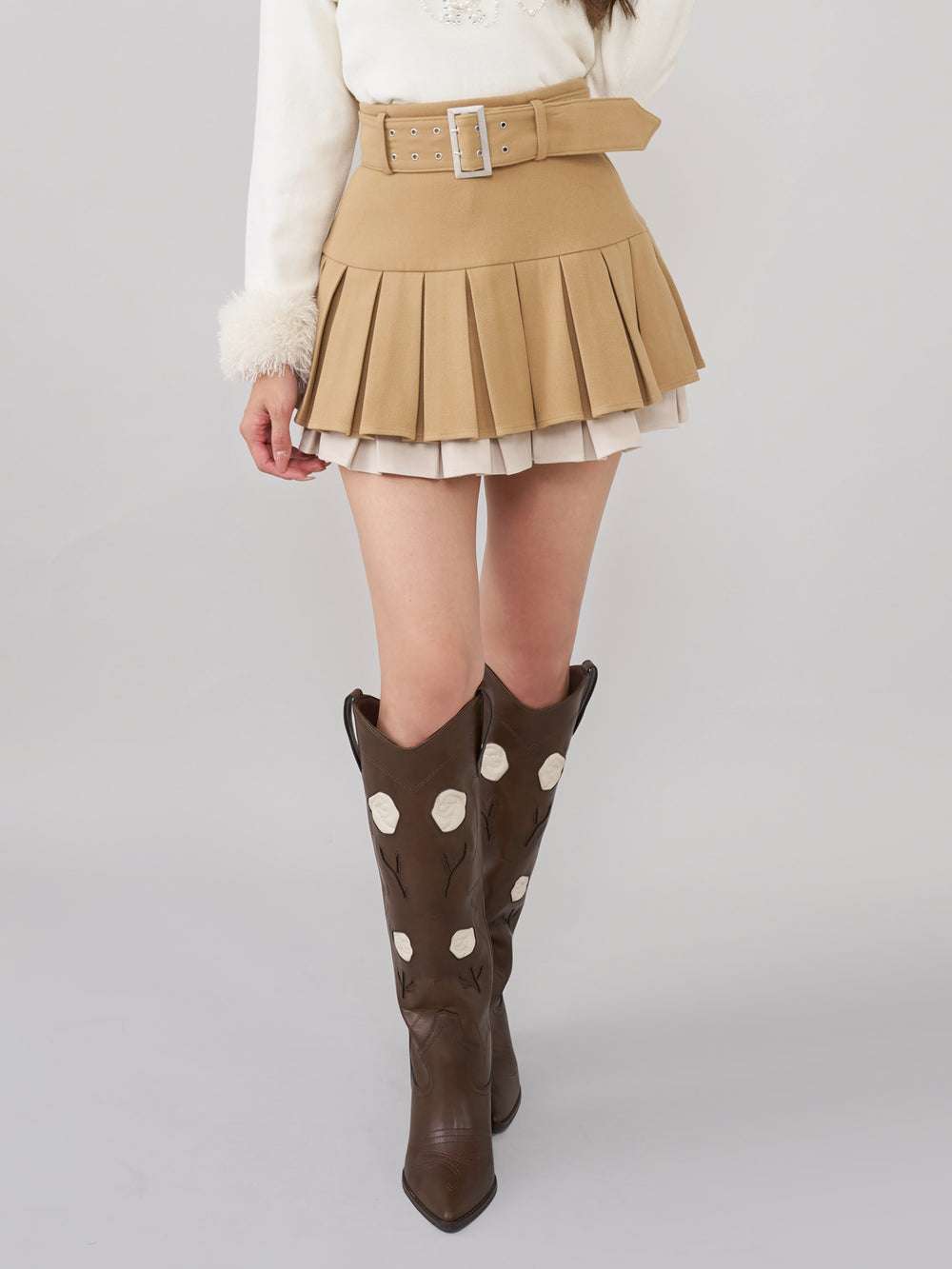 DDロゴワンショルニットトップス – Darich (ダーリッチ)