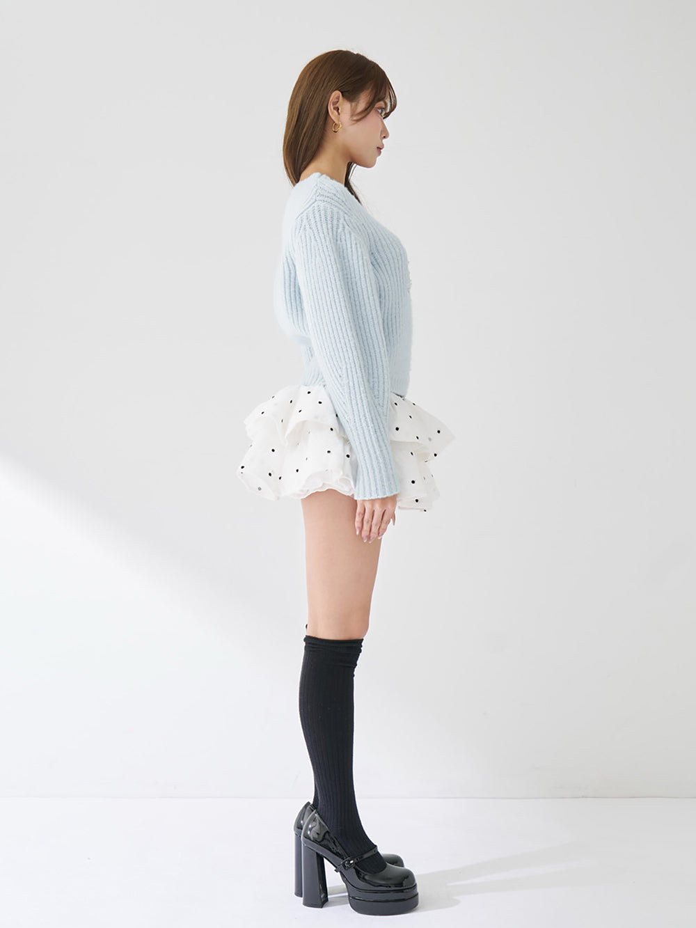 ファンシービーズDDロゴボリュームニットトップス – Darich (ダーリッチ)