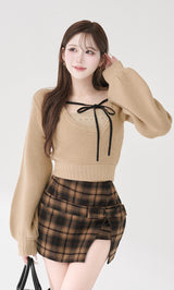 アシメレイヤードニットトップス – Darich (ダーリッチ)