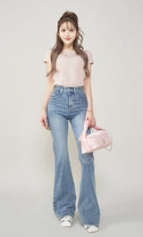 セミフレアデニムパンツ – Darich (ダーリッチ)