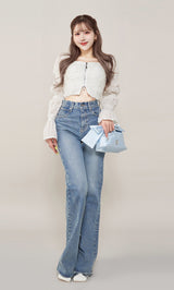 セミフレアデニムパンツ – Darich (ダーリッチ)