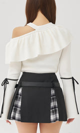 ベルスリーブフリルニットトップス – Darich (ダーリッチ)