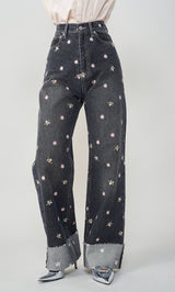 スプリングフラワーデニムパンツ – Darich (ダーリッチ)