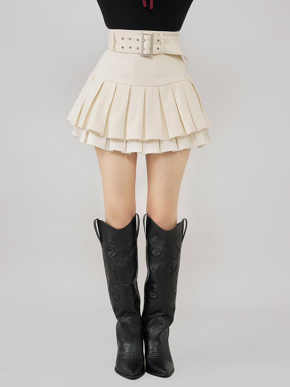 DDロゴワンショルニットトップス – Darich (ダーリッチ)