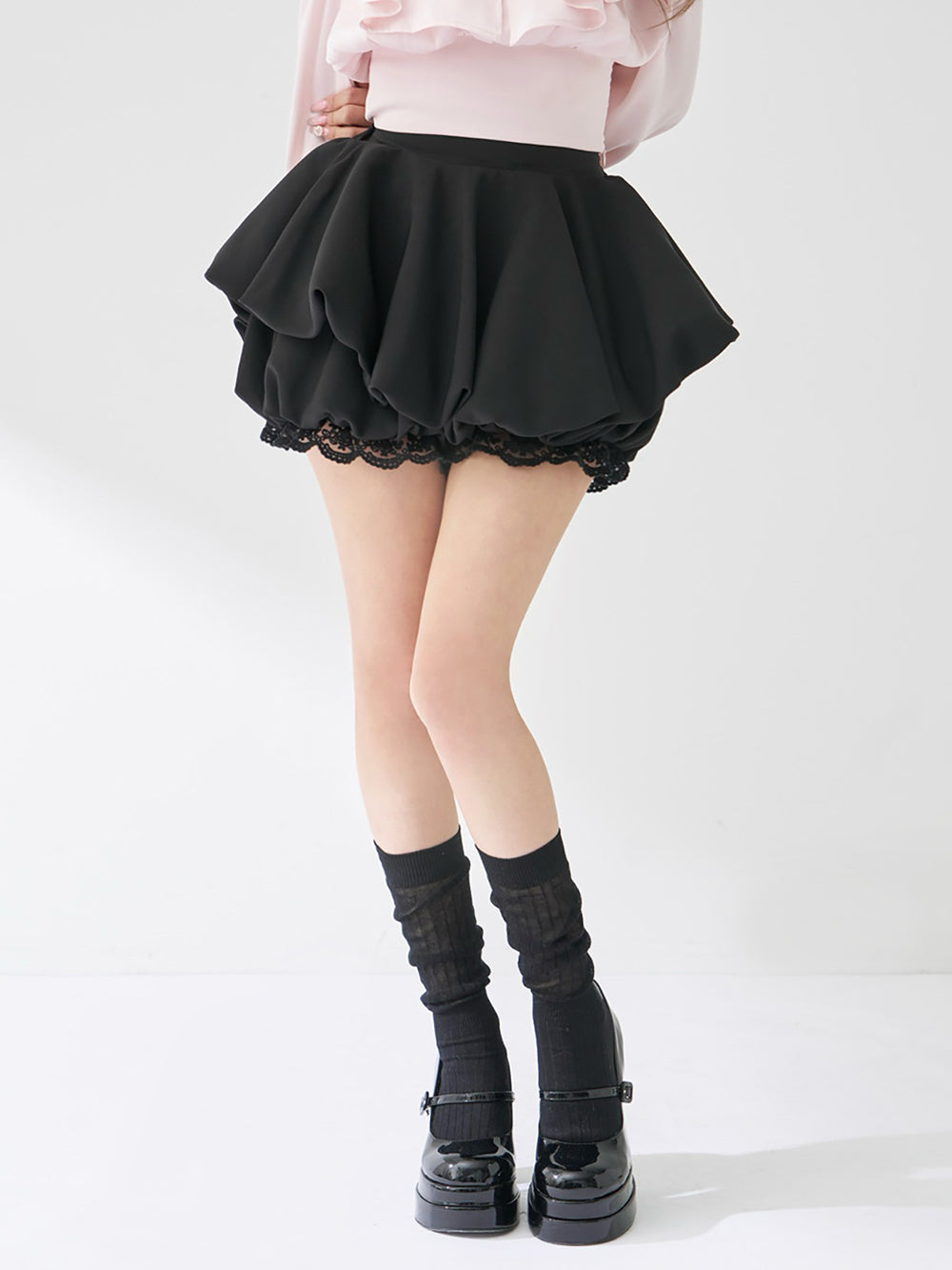 ビジューロゴボートネックニットトップス – Darich (ダーリッチ)