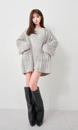 シャーベットアンサンブルニットミニワンピース – Darich (ダーリッチ)