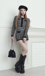 ツイードニットコンビネゾン – Darich (ダーリッチ)