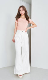 パッチスラブワイドデニムパンツ – Darich (ダーリッチ)