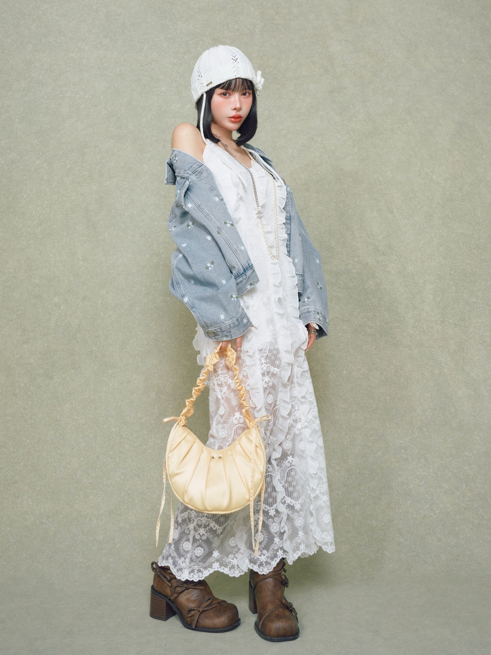 スプリングフラワーデニムGジャン – Darich (ダーリッチ)