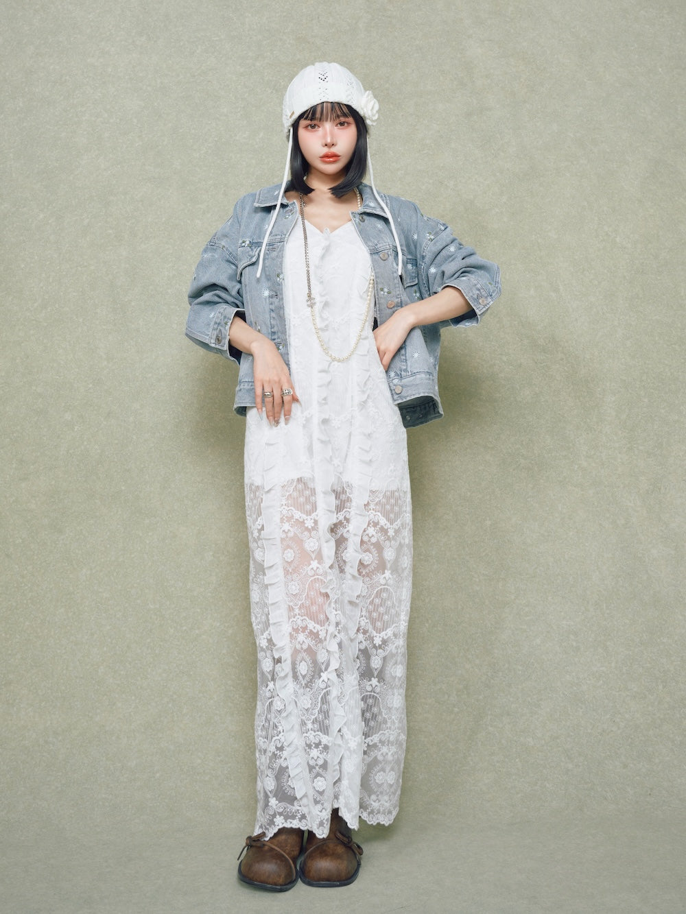 スプリングフラワーデニムGジャン – Darich (ダーリッチ)