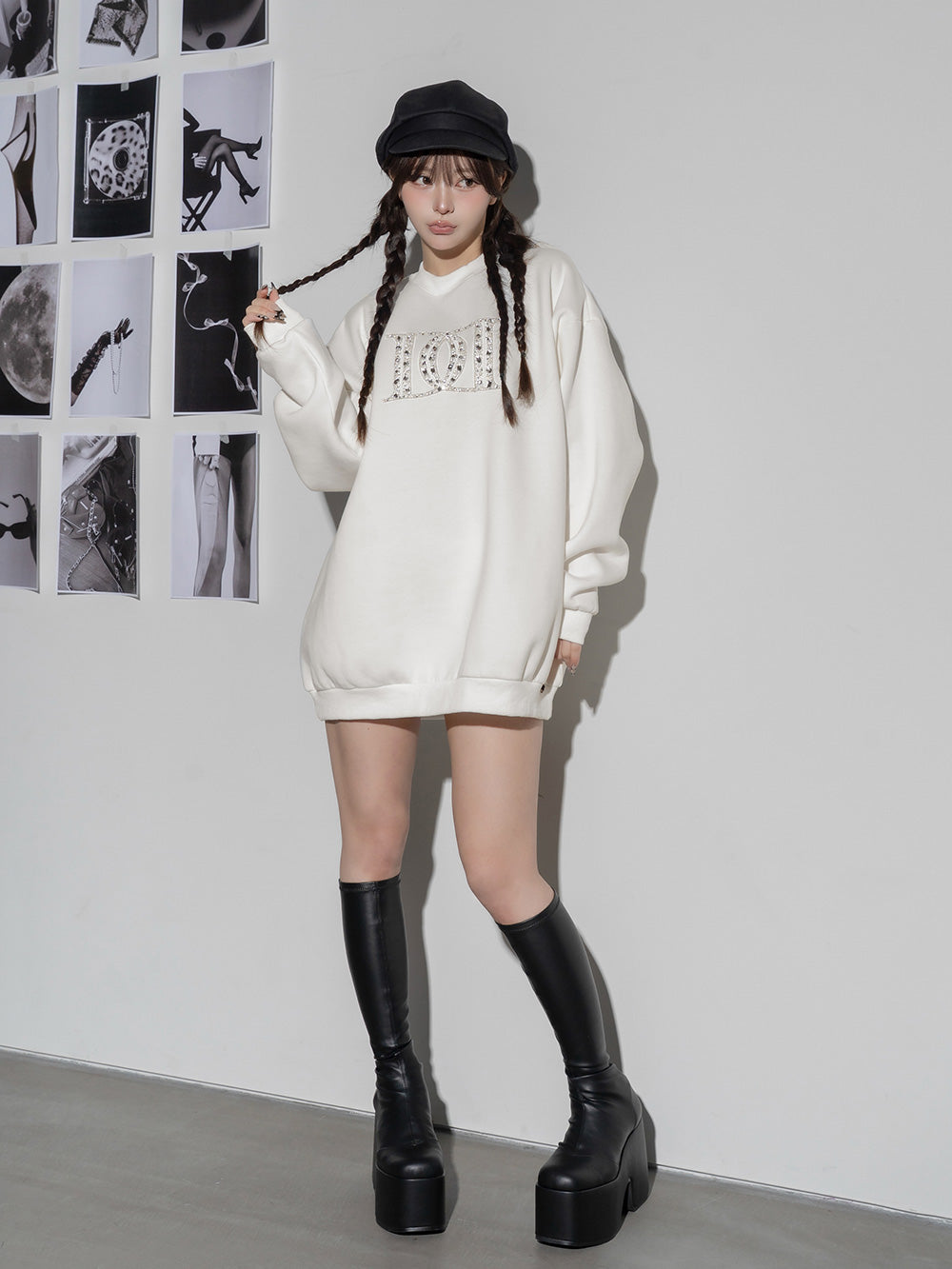 DDロゴビジュースウェットプルオーバー – Darich (ダーリッチ)