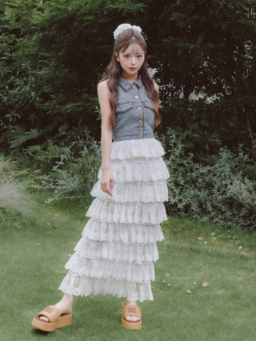 スウェードパイピングデニムトップス – Darich (ダーリッチ)