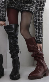 ソフトレザーニーハイブーツ – Darich (ダーリッチ)