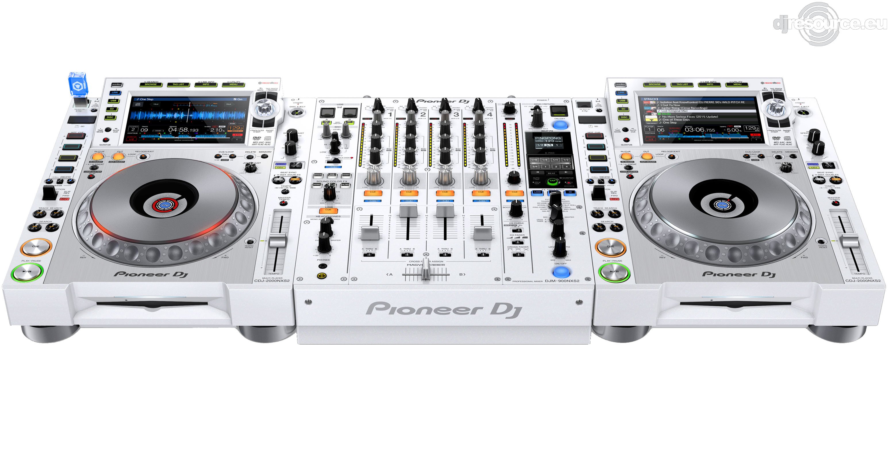 Pioneer DJ › CDJ-2000NXS2-W LIMITED › Player Tabletop - Gearbase