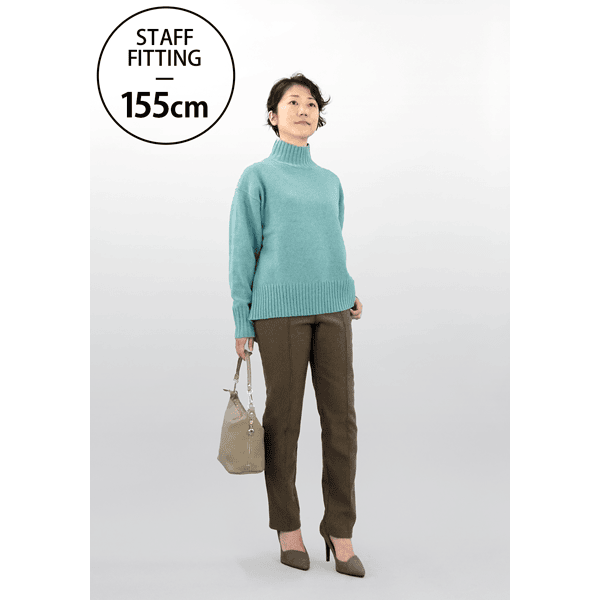 イタリア糸・ハイネックニット（ラネロッシ） | ニット/セーター通販のDHC