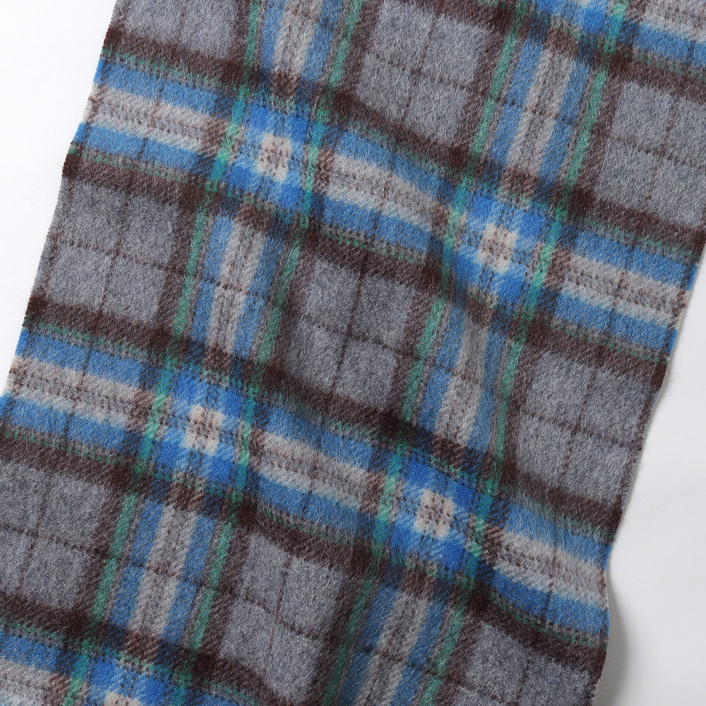 AURALEE(オーラリー)】CASHMERE CHECK STOLE (A23AM01CM) | AURALEE