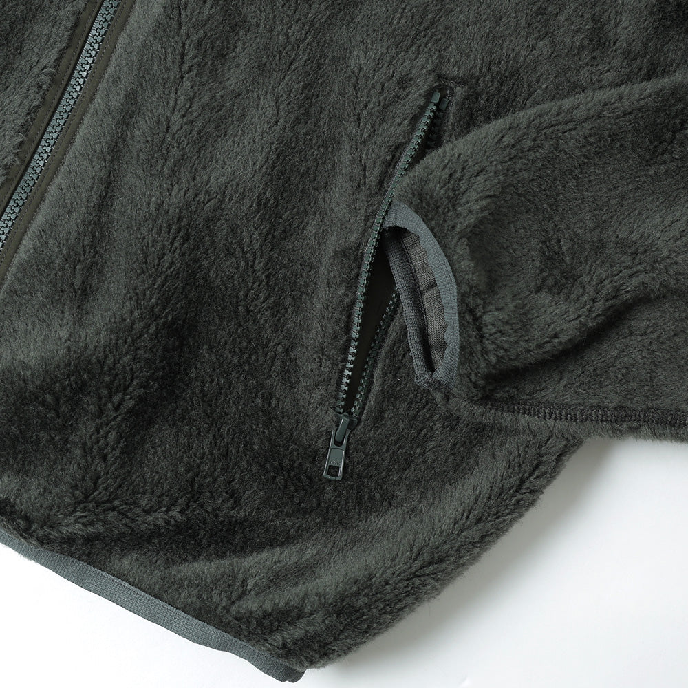 Graphpaper) Wool Boa Zip-Up Blouson (GU253-30474) | Graphpaper