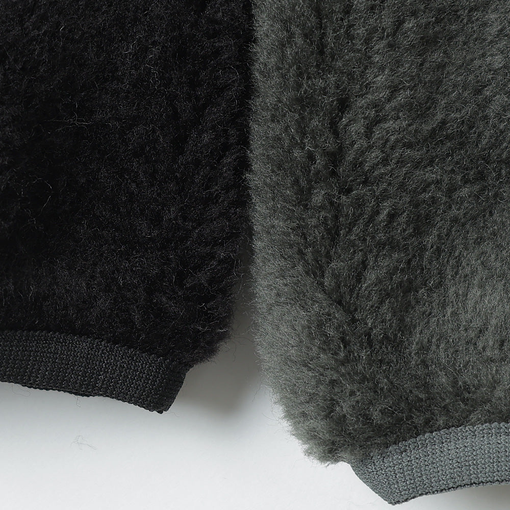 Graphpaper) Wool Boa Zip-Up Blouson (GU253-30474) | Graphpaper