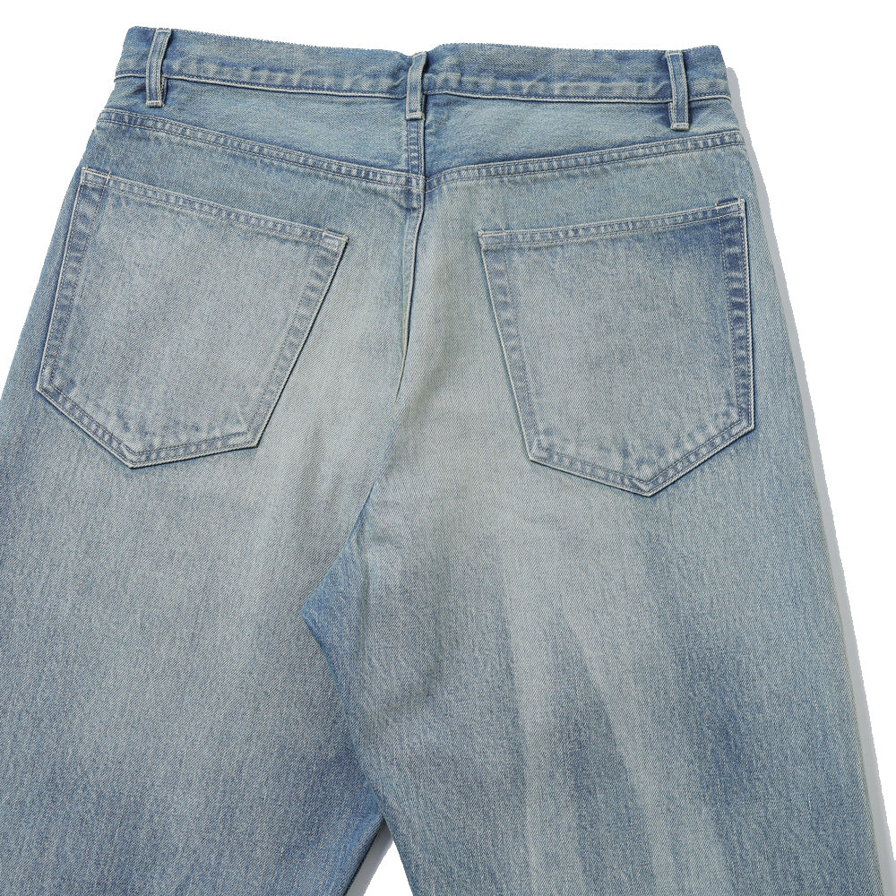 AURALEE(オーラリー) SELVEDGE FADED HEAVY DENIM WIDE PANTS