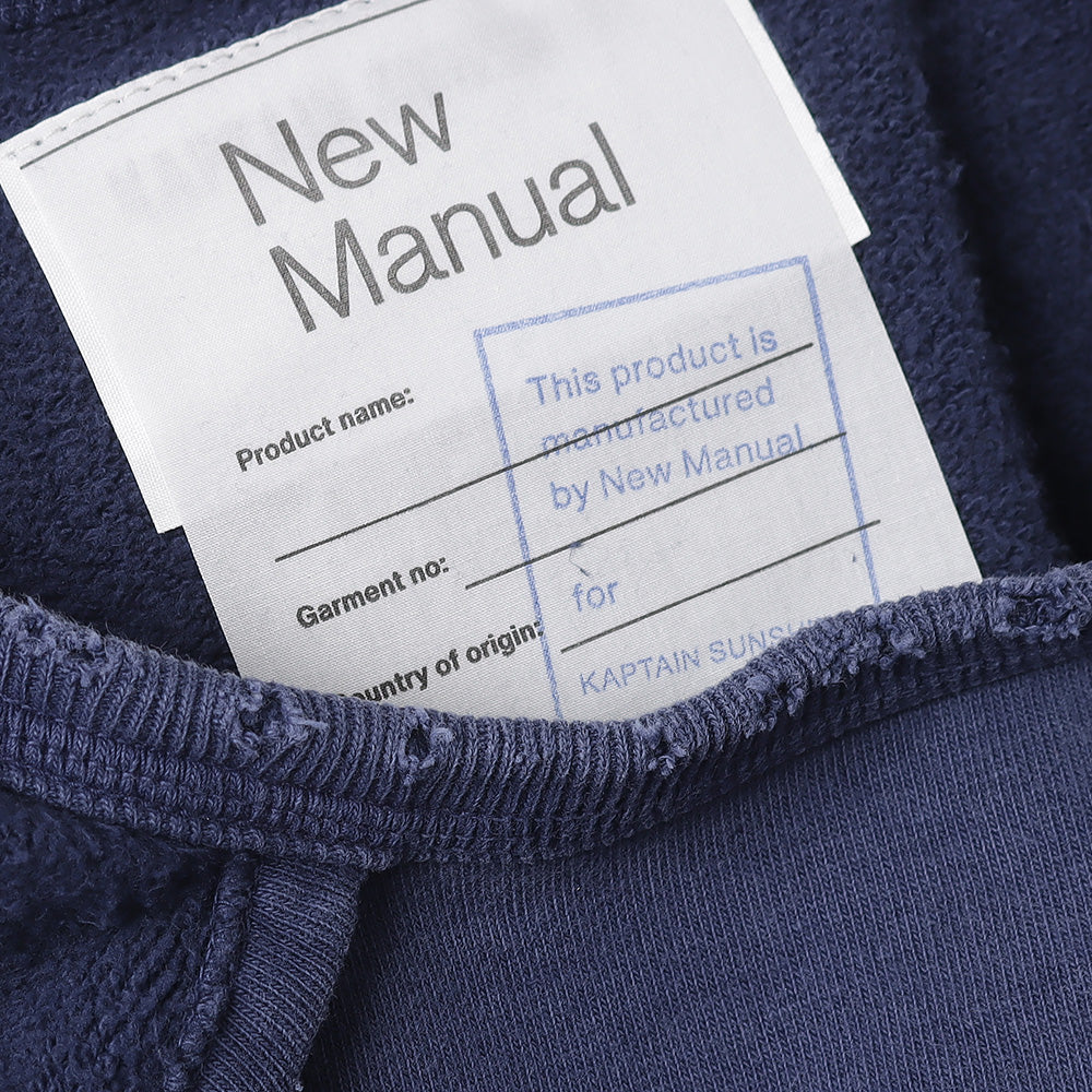 New Manual) New Manual×KAPTAIN SUNSHINE Collaboration After Hoodie