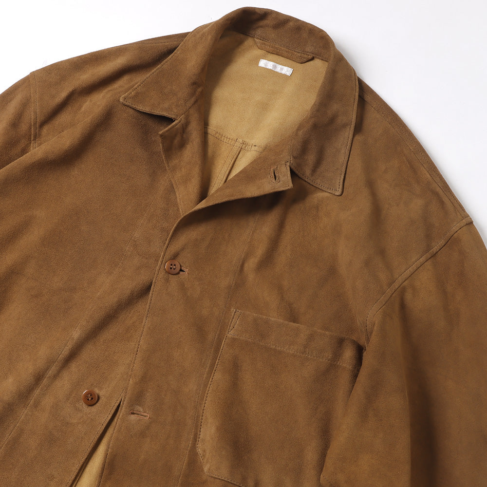 COMOLI(コモリ)スエード シャツジャケット Z01-01005 (Z01-01005