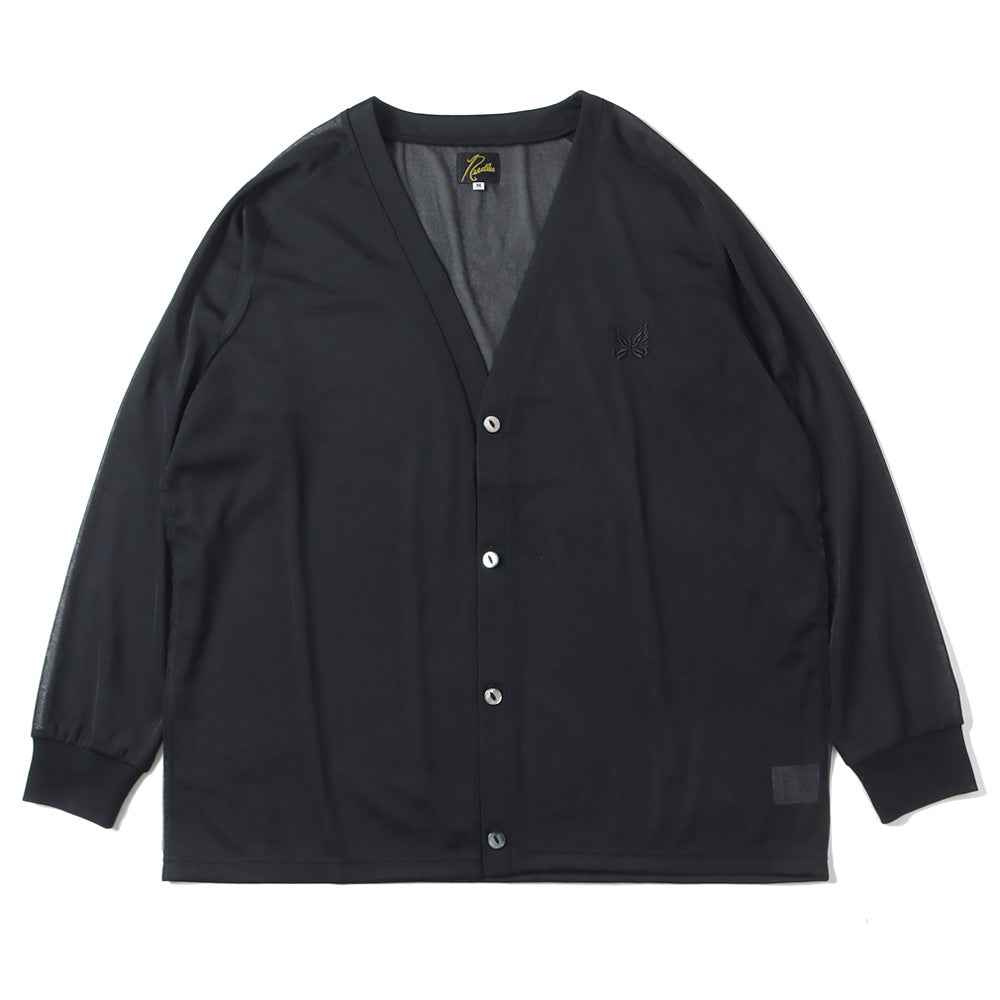 NEEDLES(ニードルズ)V Neck Cardigan - Poly Tricot Chiffon (OT255