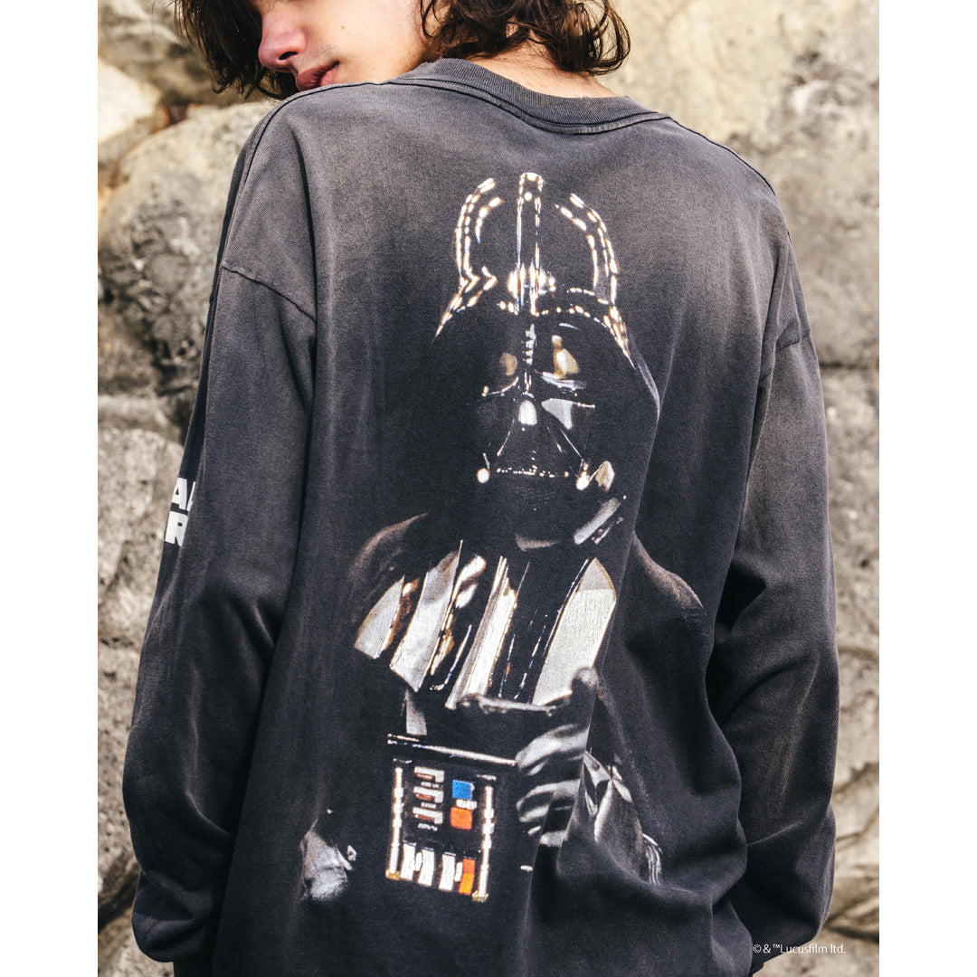 SAINT Mxxxxxx × STAR WARS L/S TEE DARTH VADER SM-HR8-0000-C64 (SM