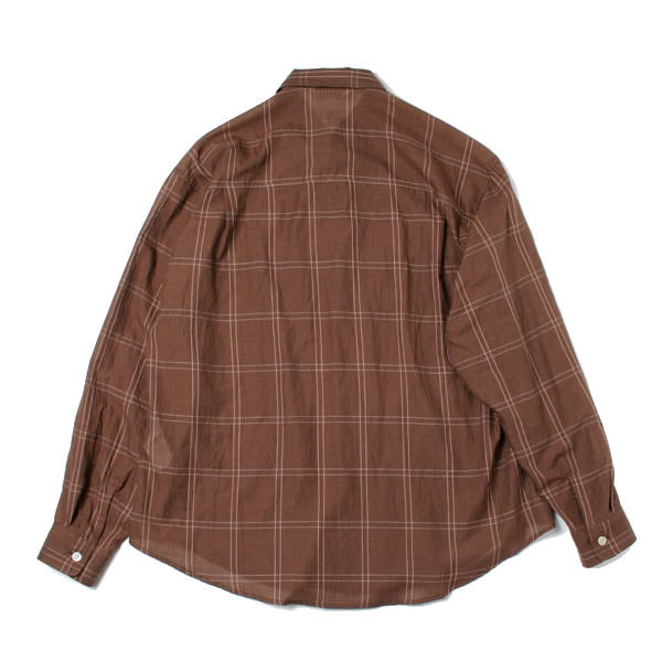 SUPER LIGHT CHECK BIG SHIRTS (A8SS02GC) | DIVERSE / シャツ (MEN
