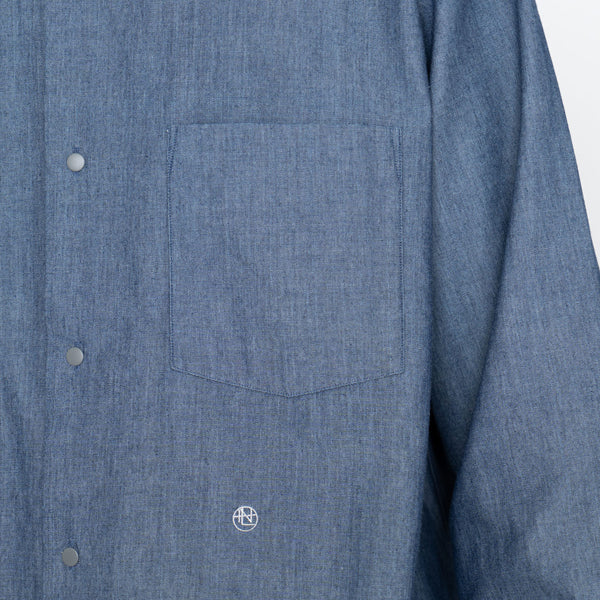 nanamica(ナナミカ) Regular Collar Chambray Shirt SUGF359 (SUGF359