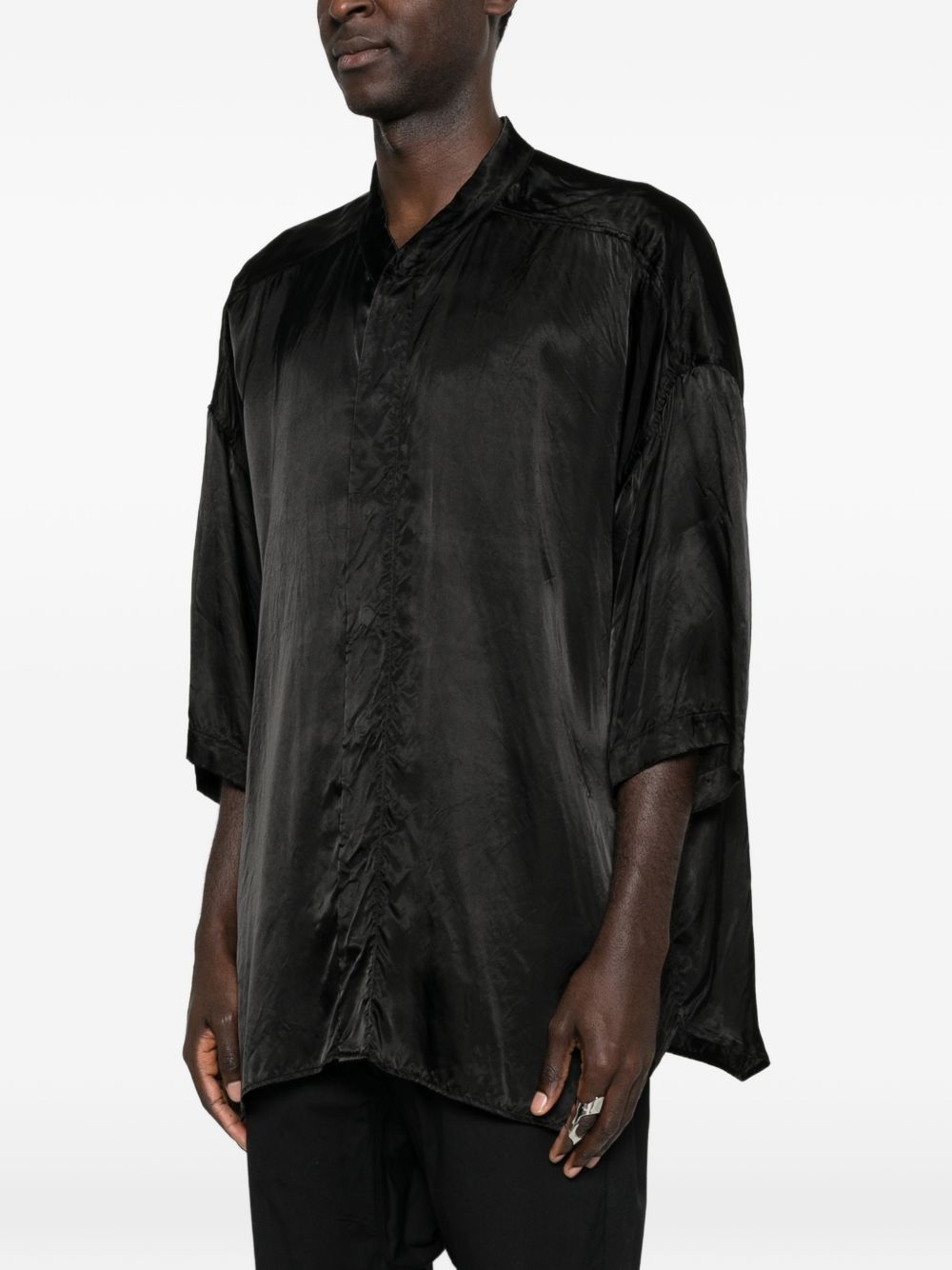 Black Jumbo Faun shirt Rick owens - men - RICK OWENS
