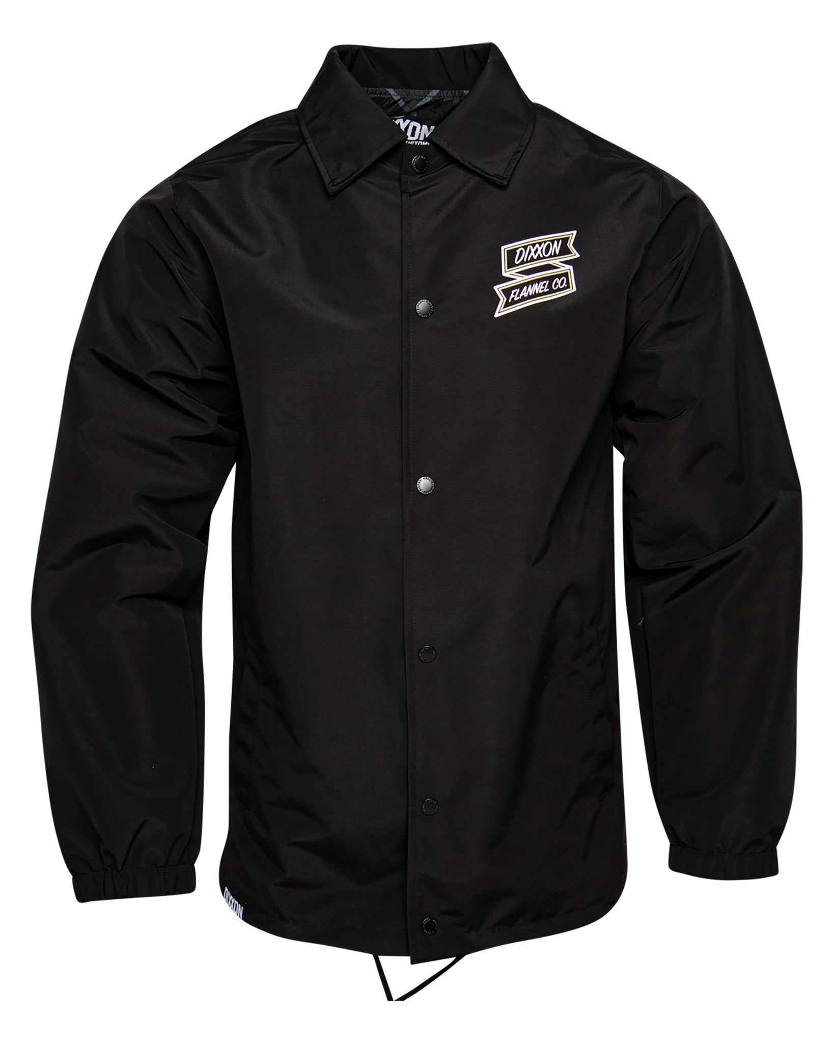 White & Gold Ignite Coaches Jacket - Dixxon Flannel Co.