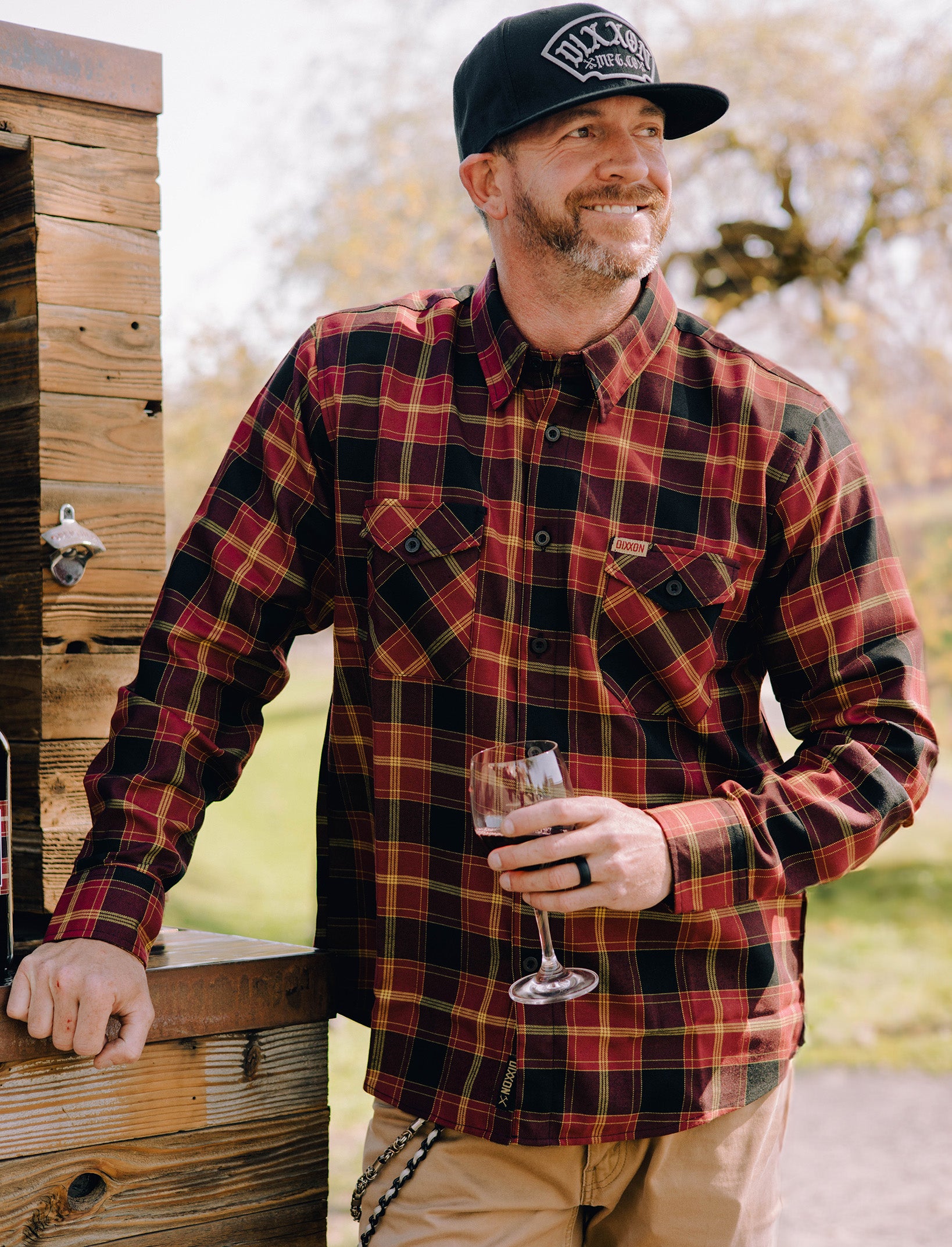 Anchor Valley Flannel Shirt by Dixxon: Plaid Design