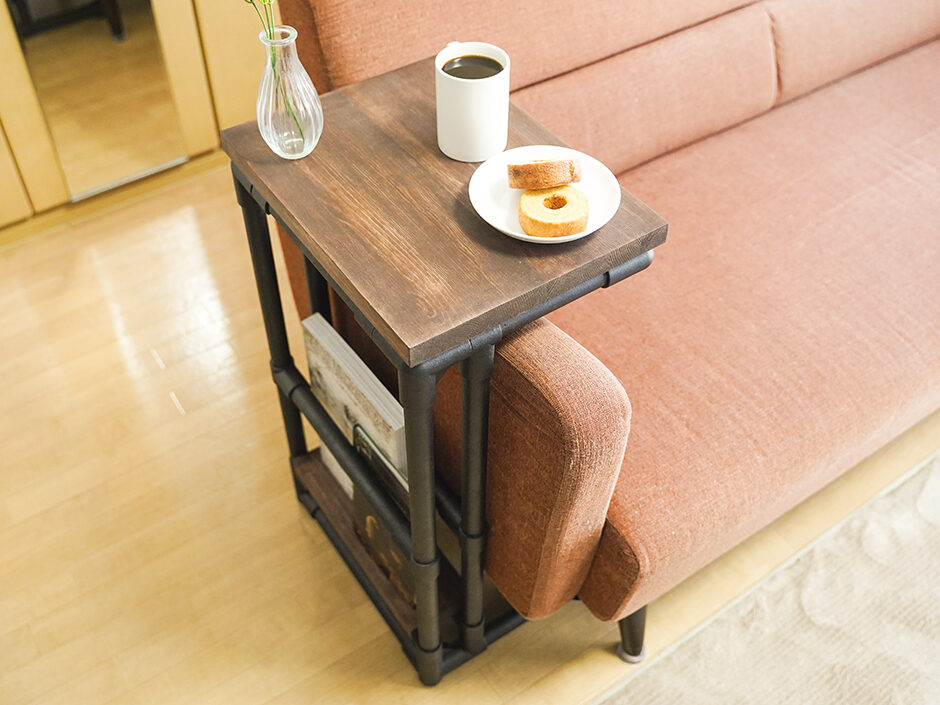 ソファーサイドテーブル｜Diy-Life - イレクターで、できるワクワクを。