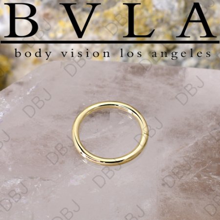 BVLA 14kt & 18kt Gold & Platinum Seam Ring 18 Gauge 18g Body