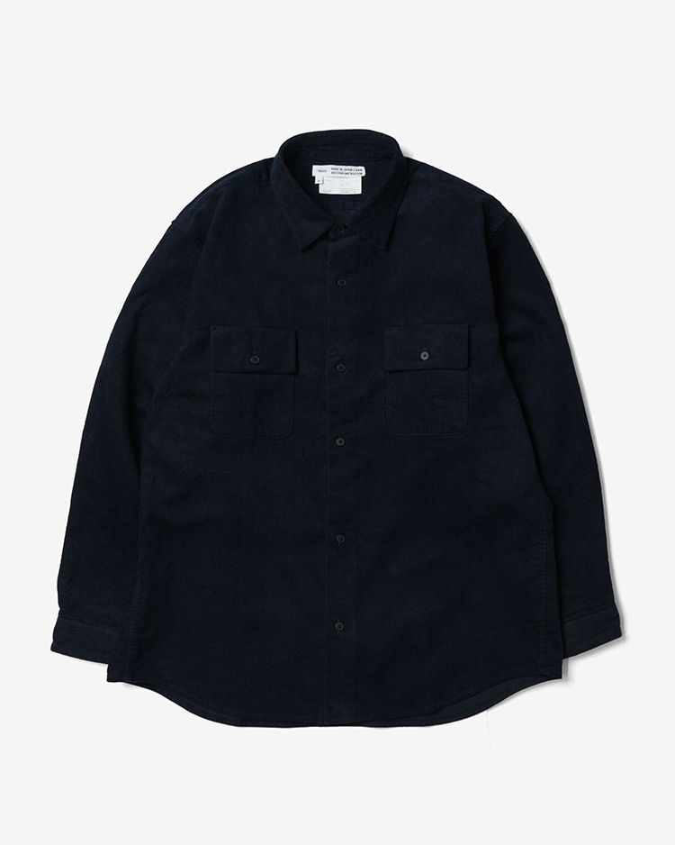 BUTTON SHIRT-FLAP POCKET / NAVY | YAECA (MEN)(ヤエカ) | SHIRTS