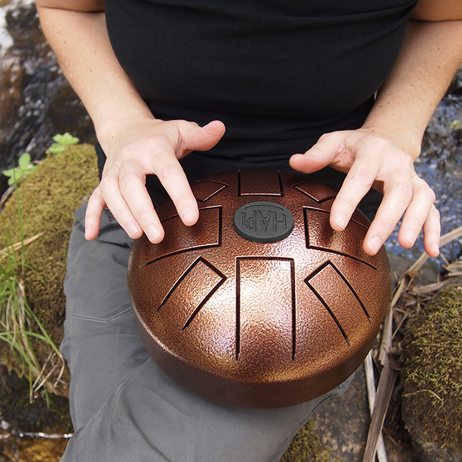 HAPI Drum - Steel Tongue Drum - Mini Drum