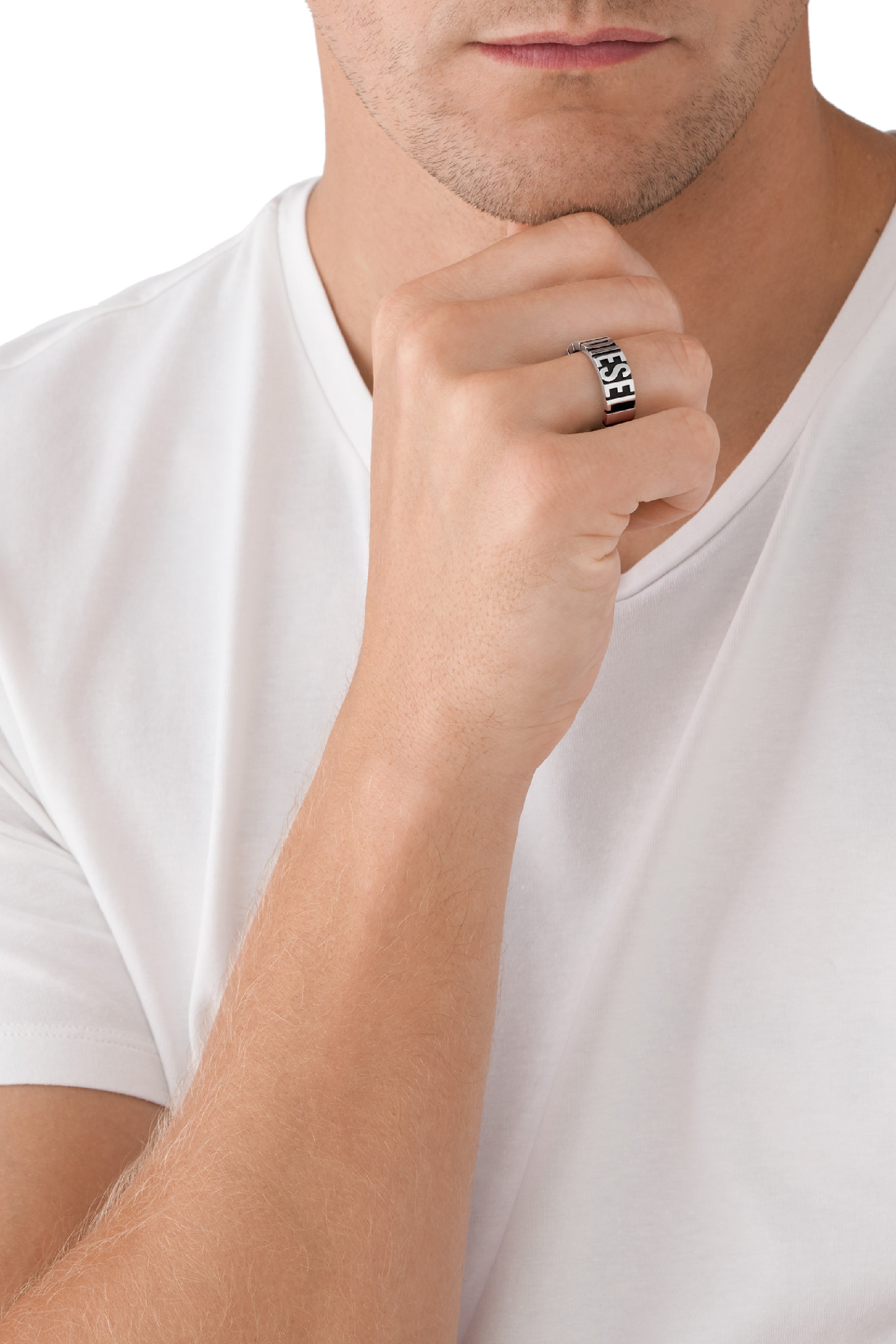 DX1387 ジュエリー リング｜グレー｜メンズ｜DIESEL