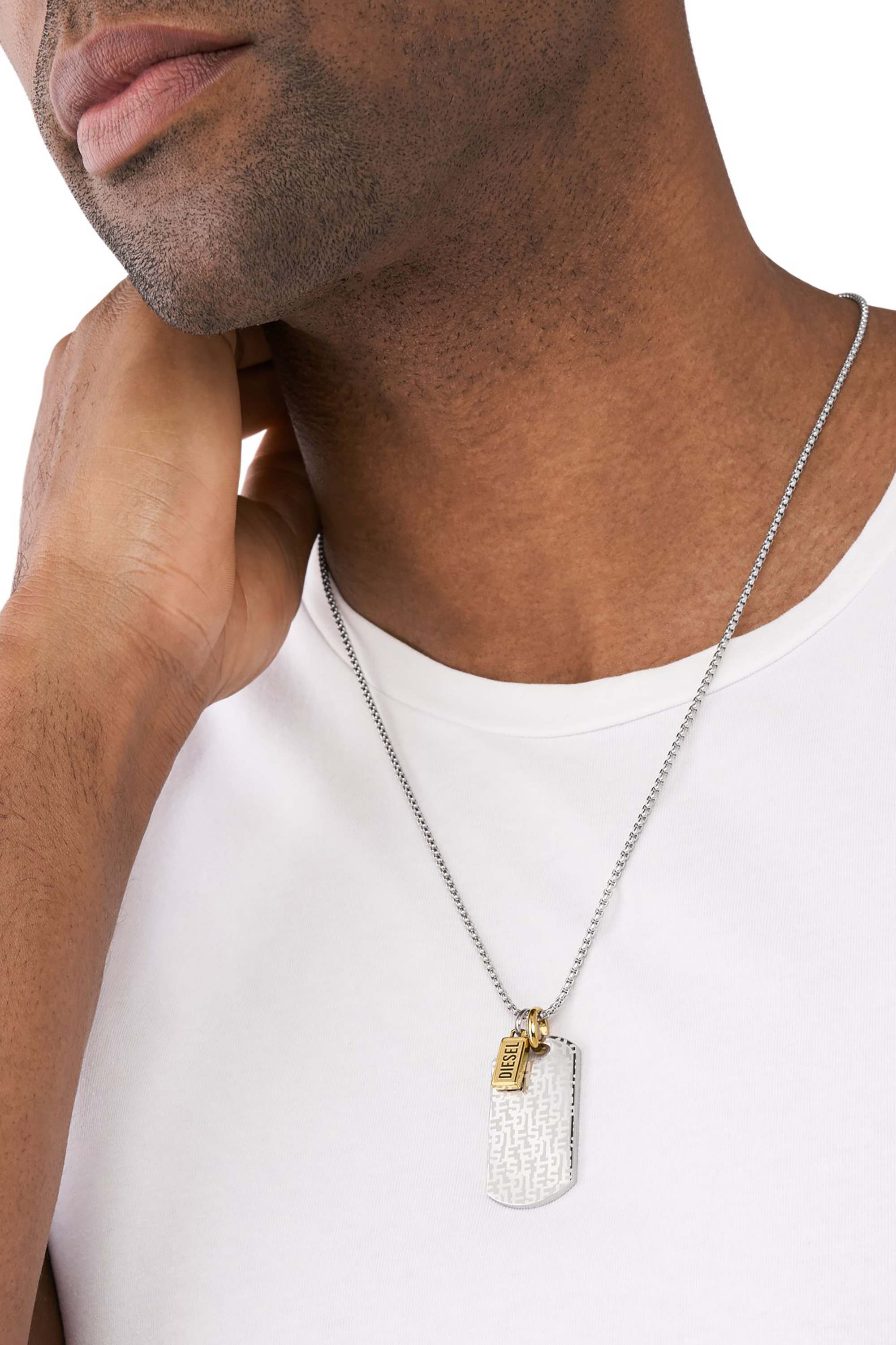 DX1431 ネックレス｜シルバー｜ウィメンズ｜DIESEL