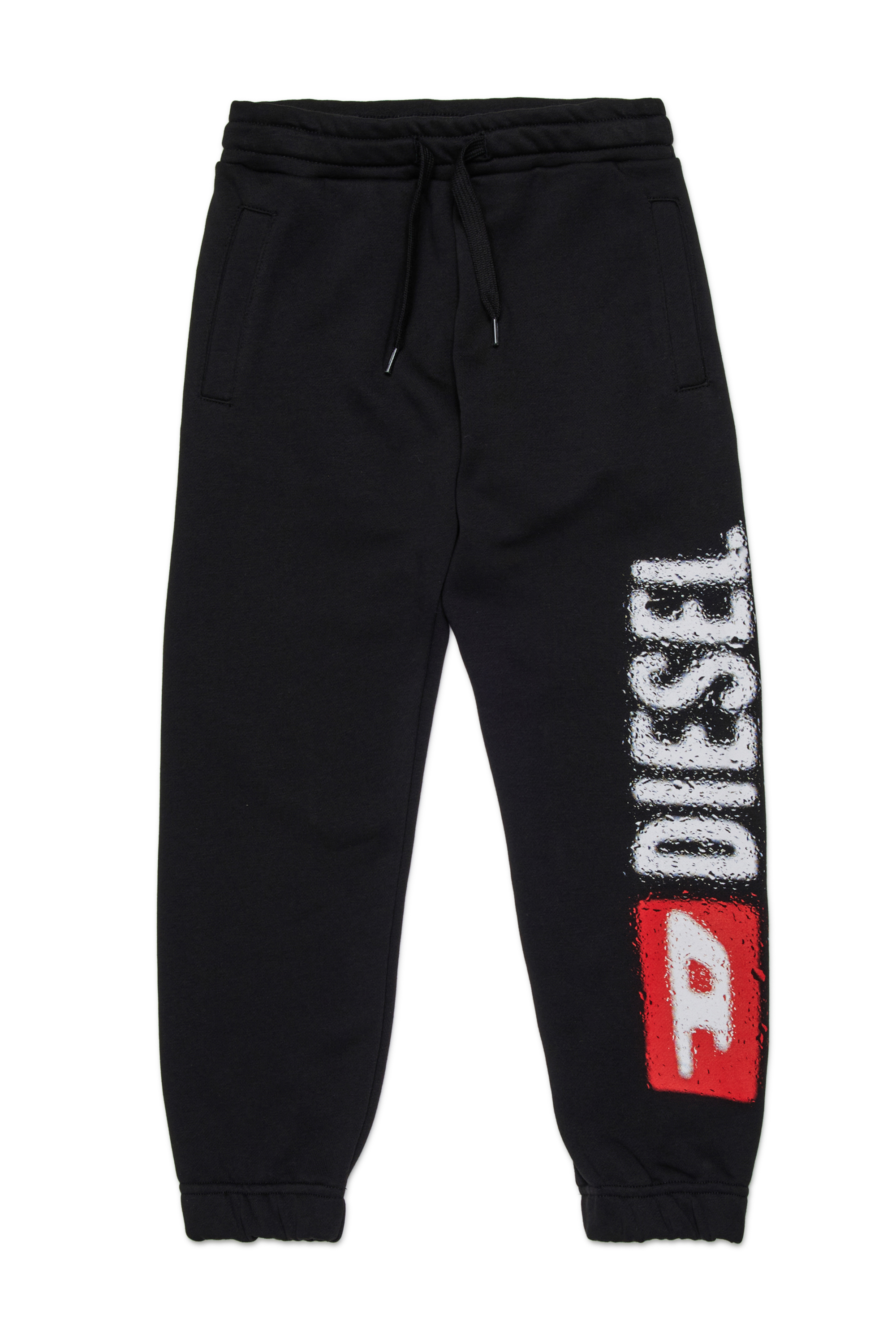 PANTLI スウェットパンツ｜ブラック｜ボーイズ｜DIESEL