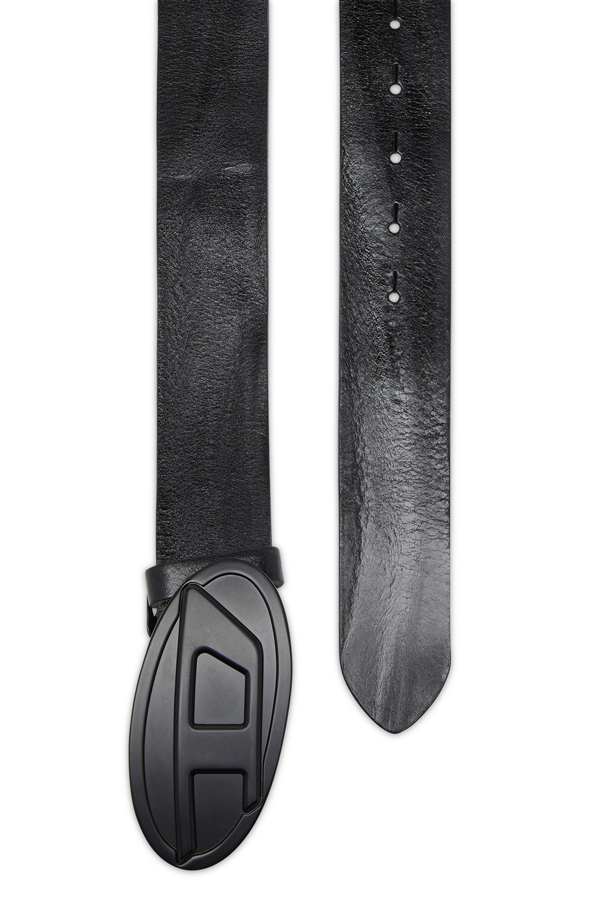 B-1DR REV II 3.9cm reversible leather belt｜ブラック｜メンズ｜DIESEL