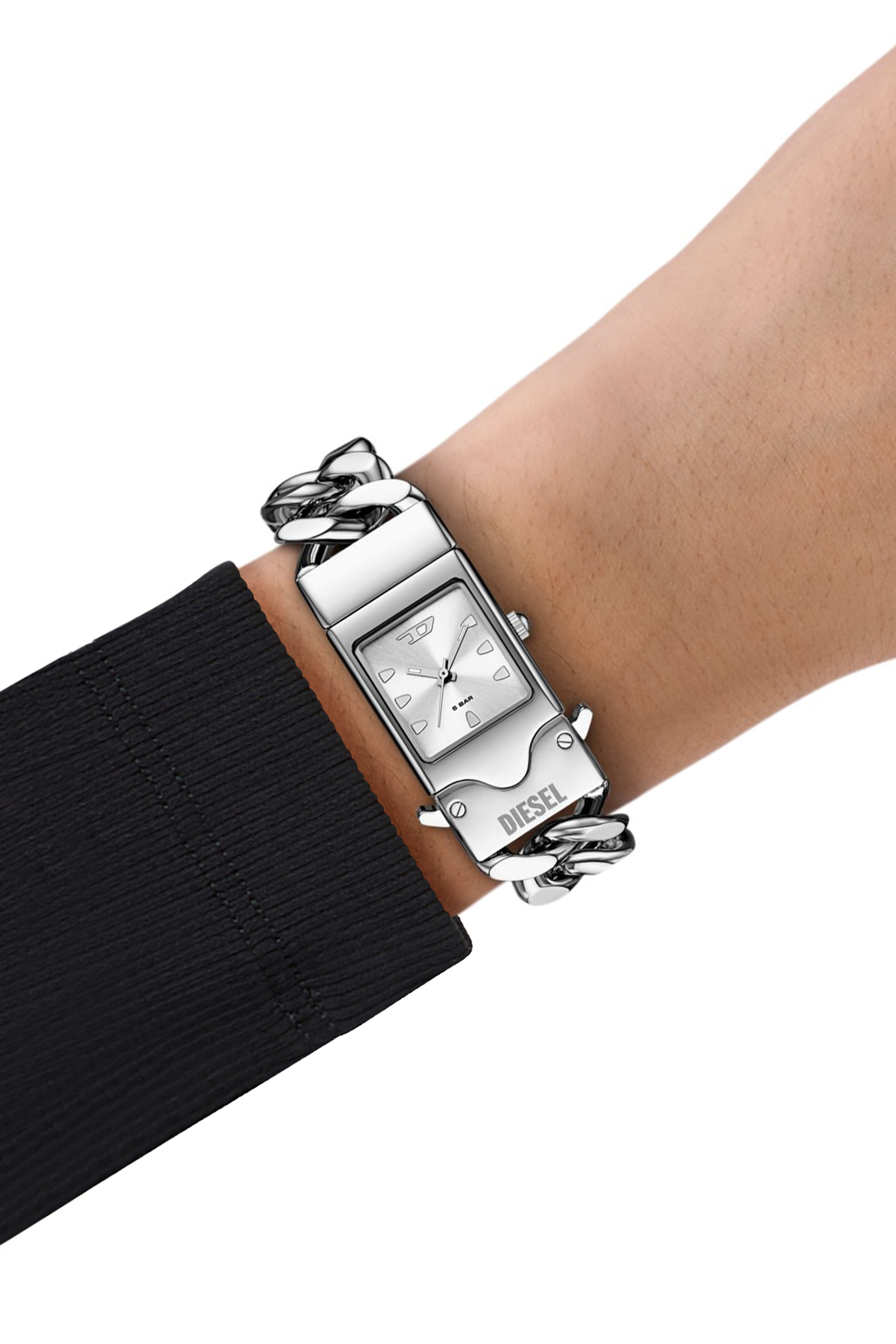 DZ5623 WATCH D-Era stainless steel ring watch｜シルバー