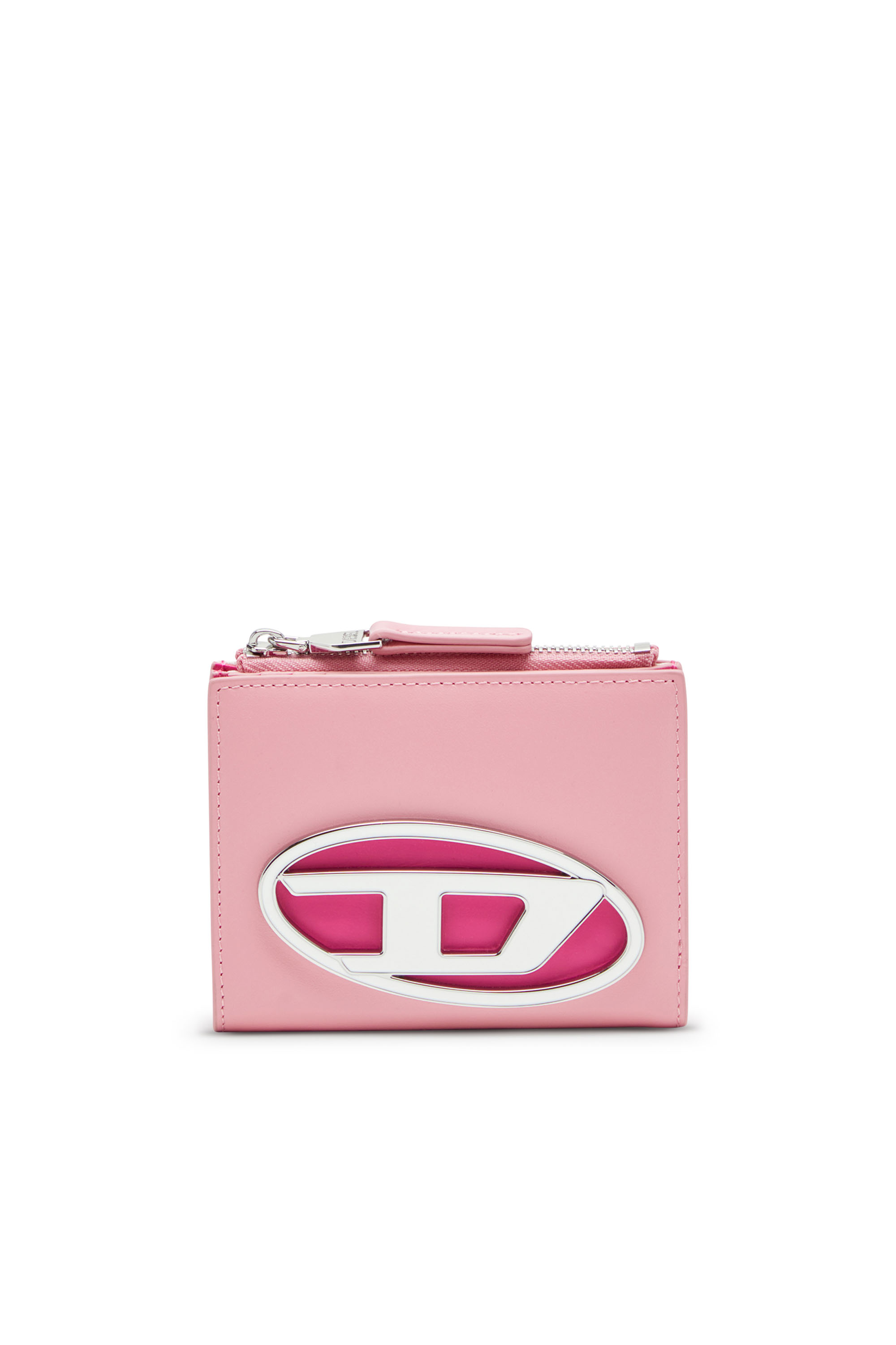 1DR BI-FOLD ZIP II 二つ折りウォレット｜ピンク｜ウィメンズ｜DIESEL