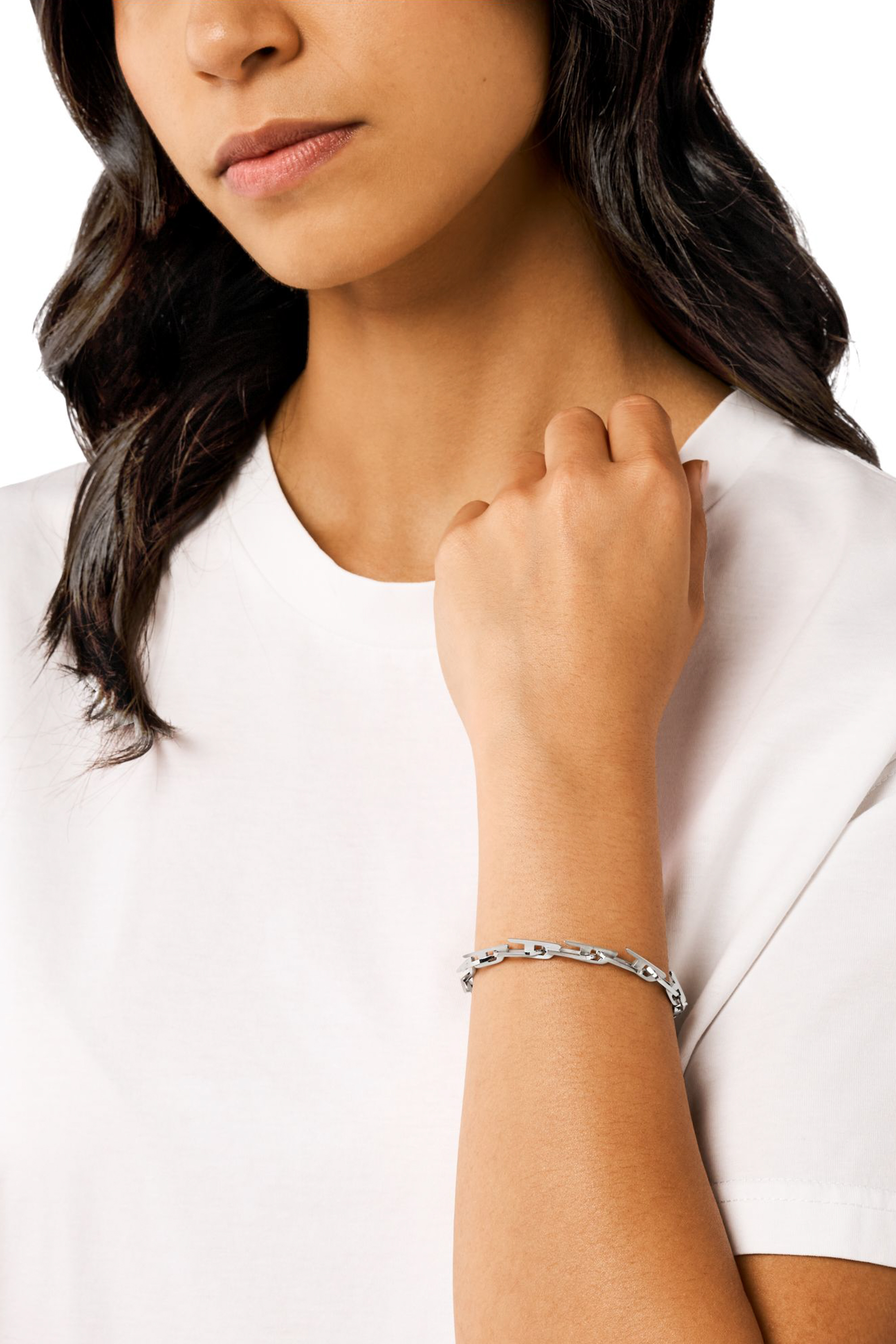 DX1536040 ブレスレット｜シルバー｜ウィメンズ｜DIESEL